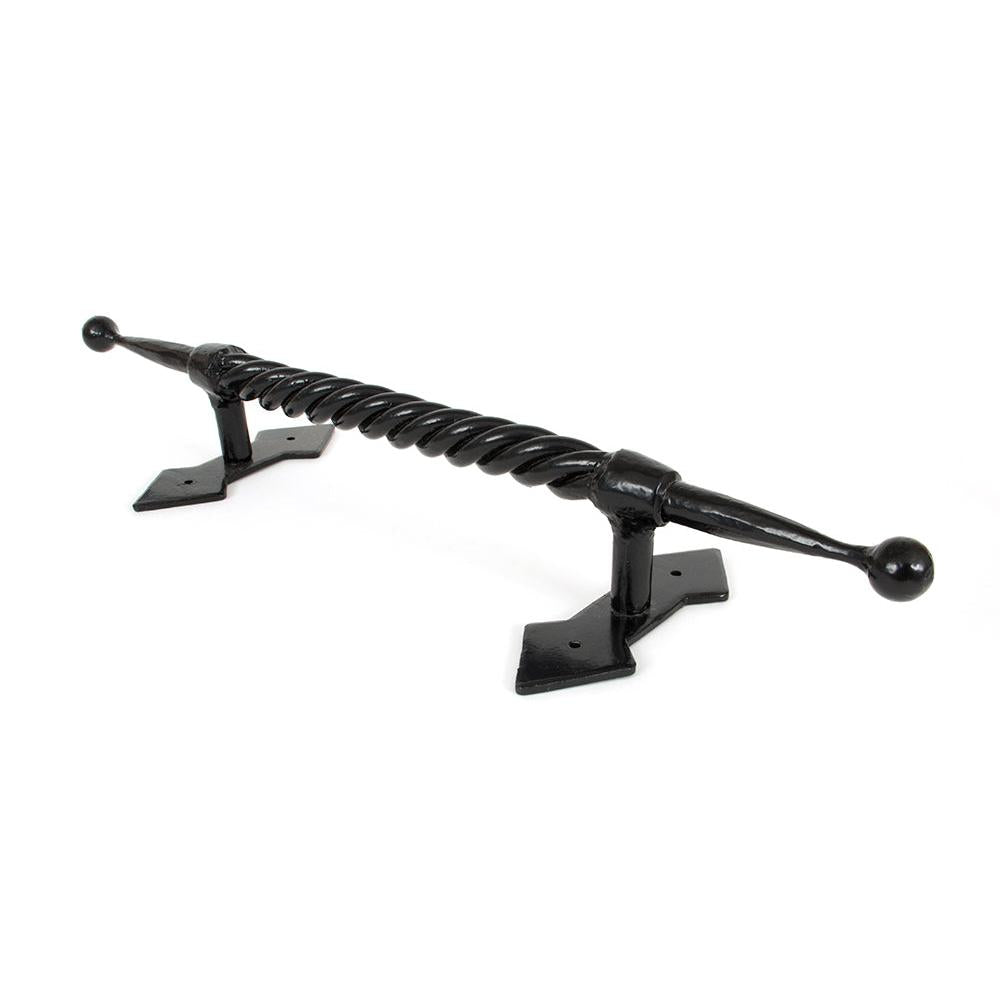 Black Large Robe Pull Handle | From The Anvil - Pull Handles - From The Anvil - Yester Home