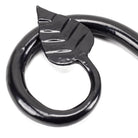 Black Leaf Curtain Finial (pair) | From The Anvil - Finials - From The Anvil - Yester Home