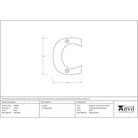 Black Letter C | From The Anvil - Letters - From The Anvil - Yester Home