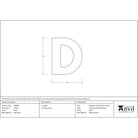 Black Letter D | From The Anvil - Letters - From The Anvil - Yester Home
