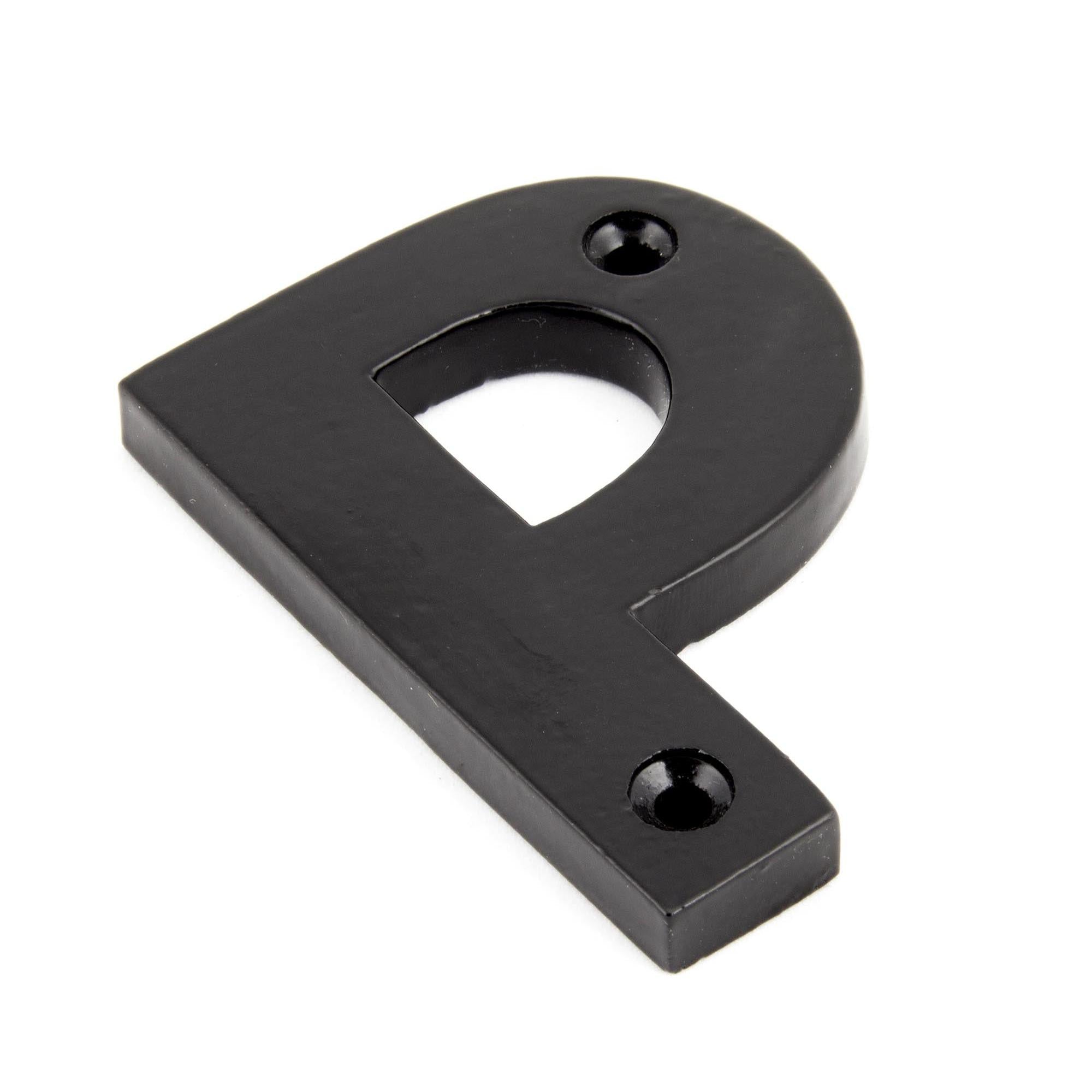 Black Letter P | From The Anvil - Letters - From The Anvil - Yester Home