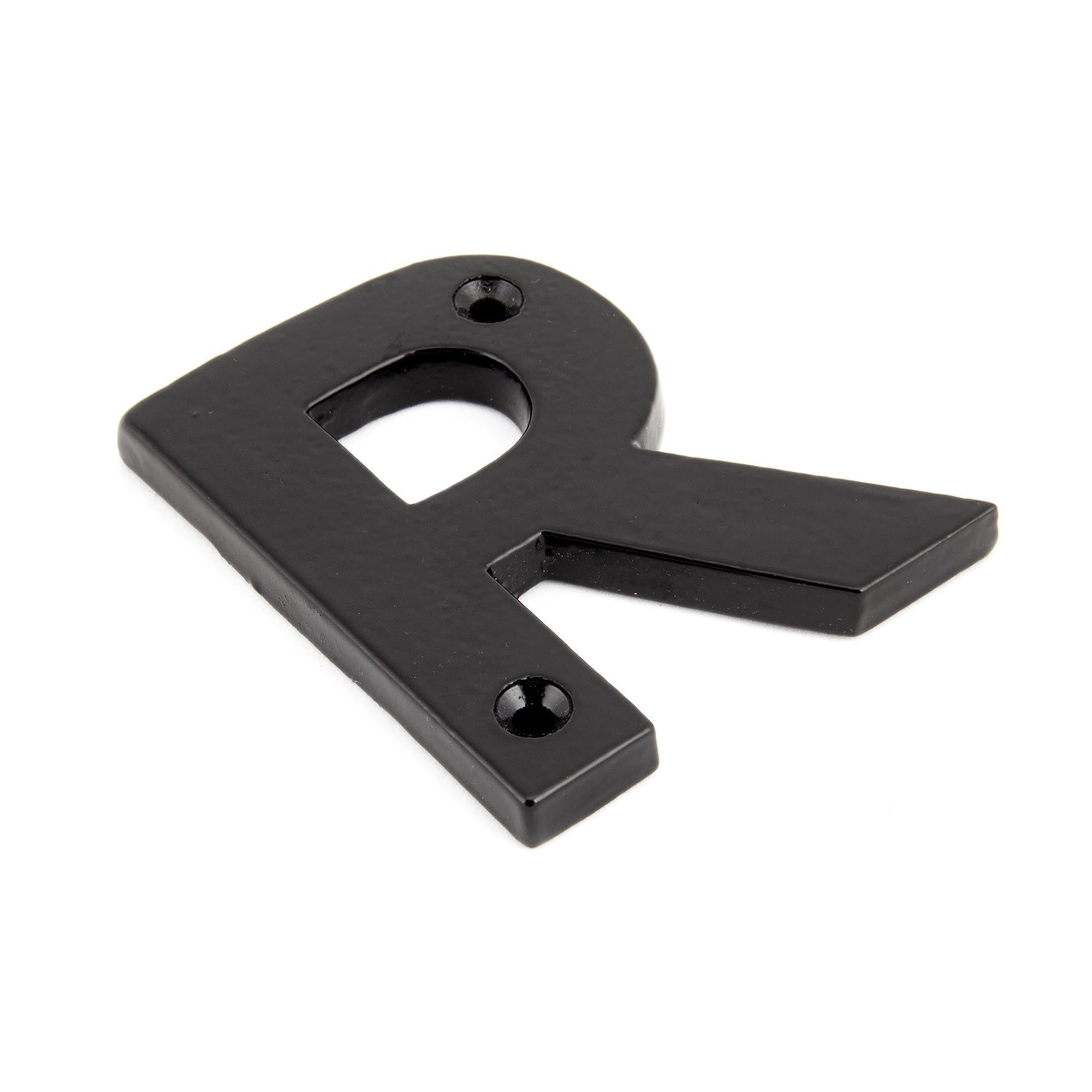 Black Letter R | From The Anvil - Letters - From The Anvil - Yester Home