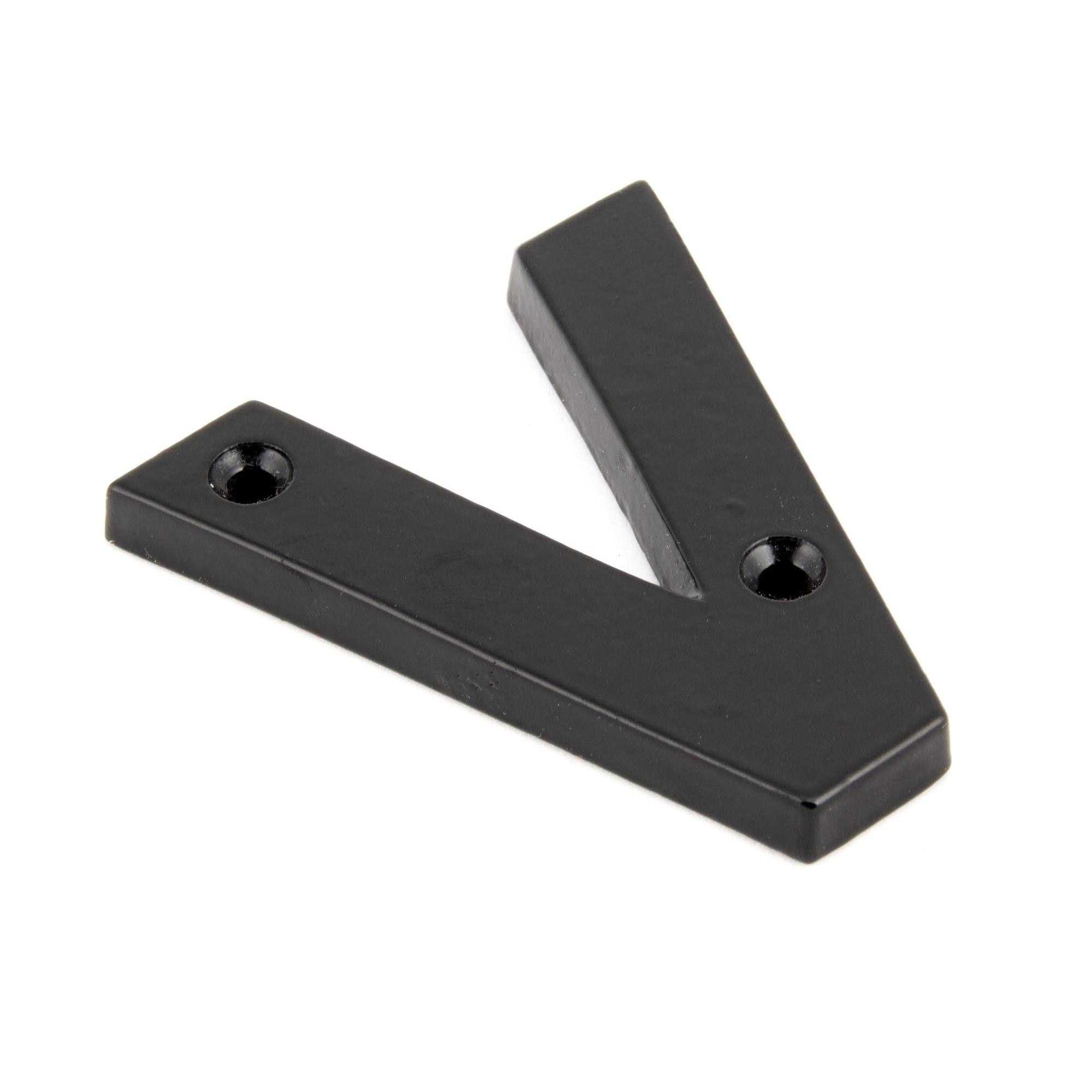 Black Letter V | From The Anvil - Letters - From The Anvil - Yester Home