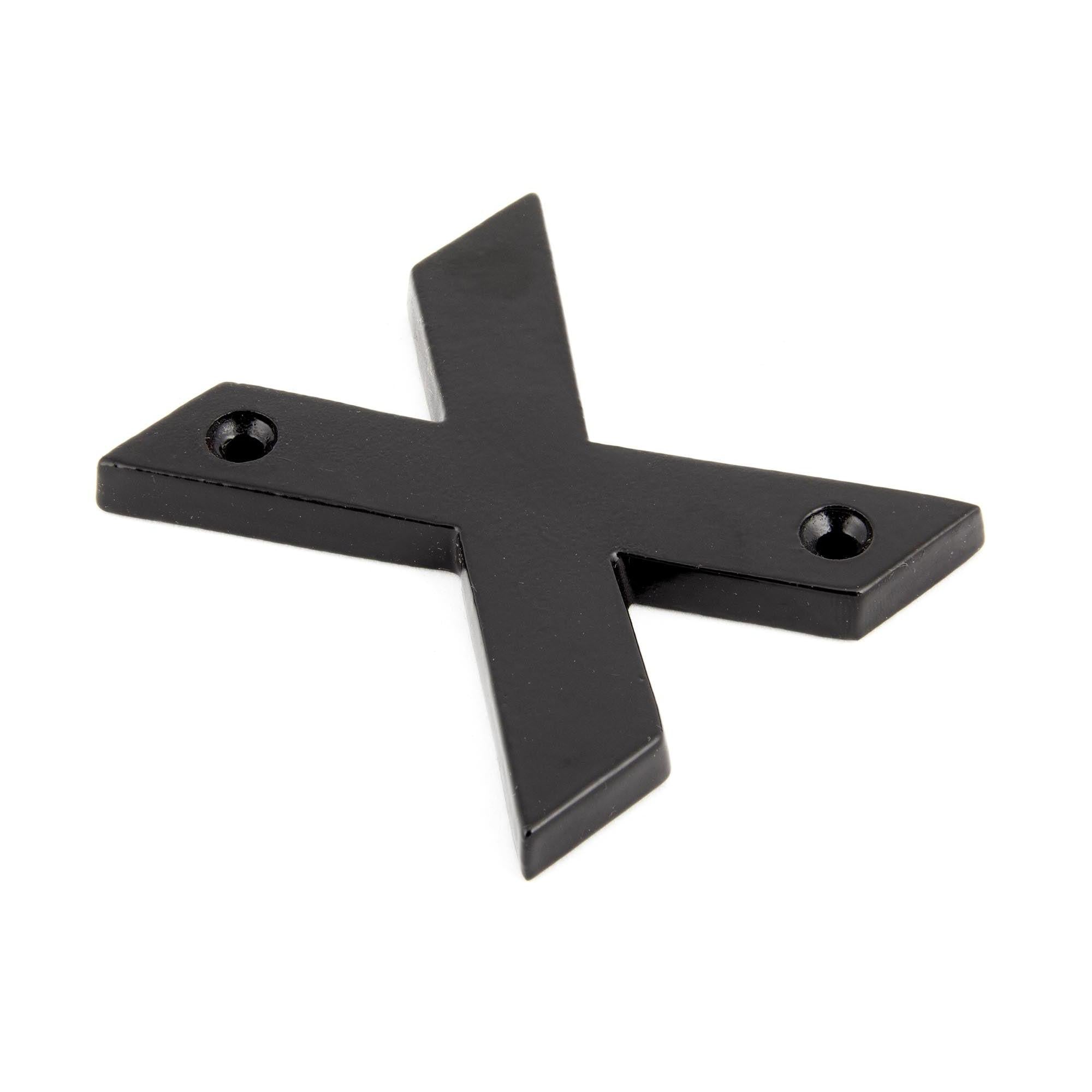 Black Letter X | From The Anvil - Letters - From The Anvil - Yester Home