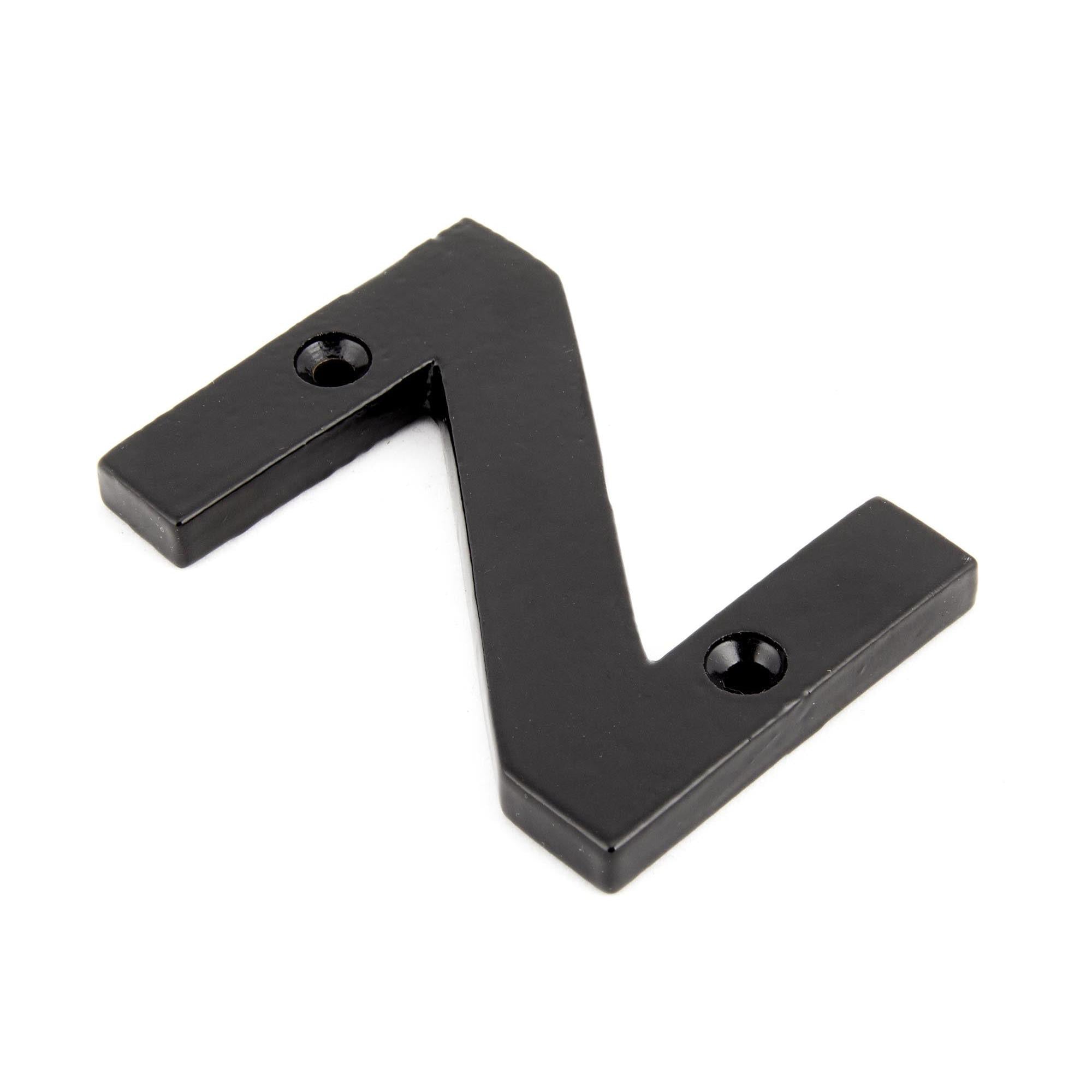 Black Letter Z | From The Anvil - Letters - From The Anvil - Yester Home