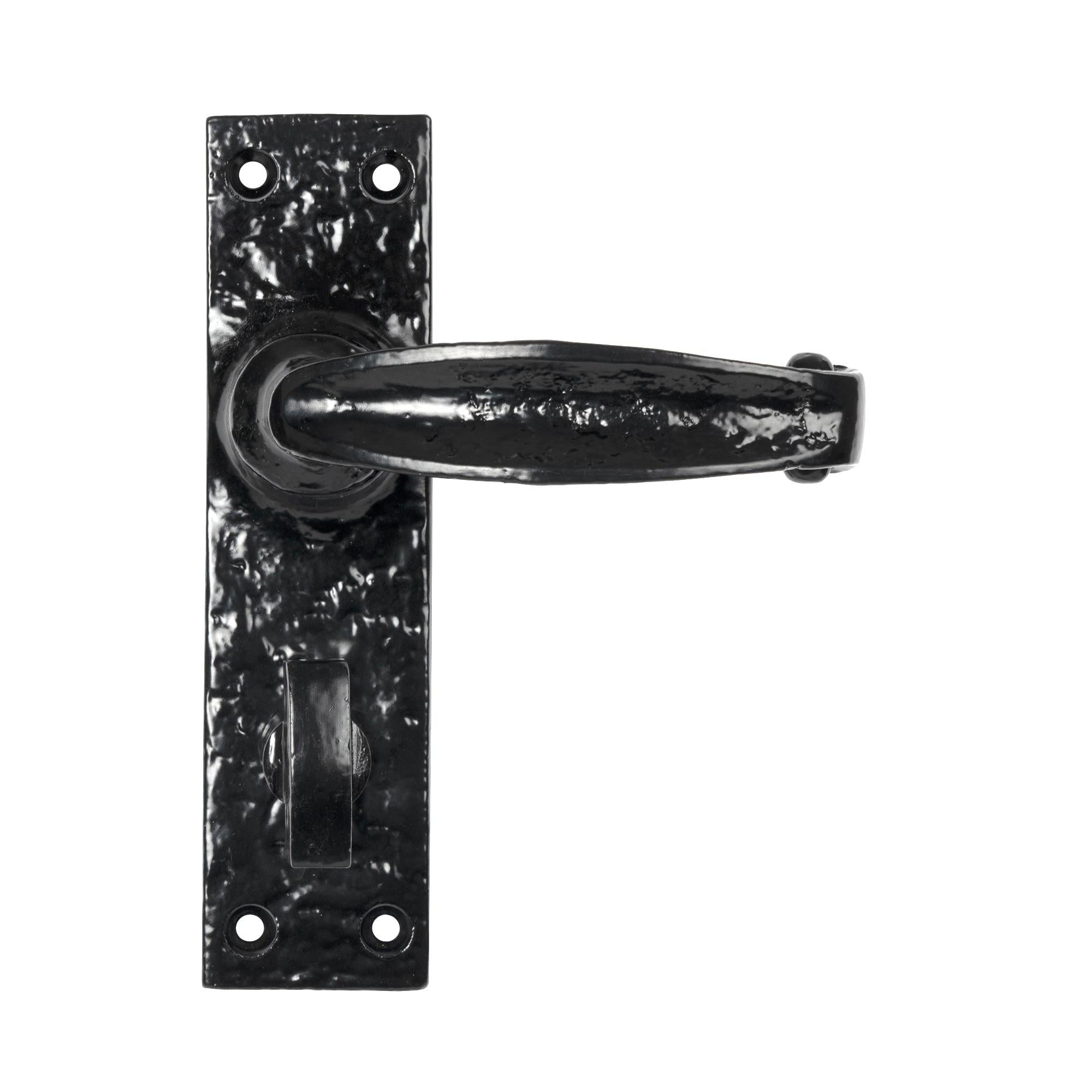 Black Lever Bathroom Set | From The Anvil - Lever Bathroom - From The Anvil - Yester Home