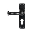 Black Lever Euro Lock Set | From The Anvil-Lever Euro-Yester Home