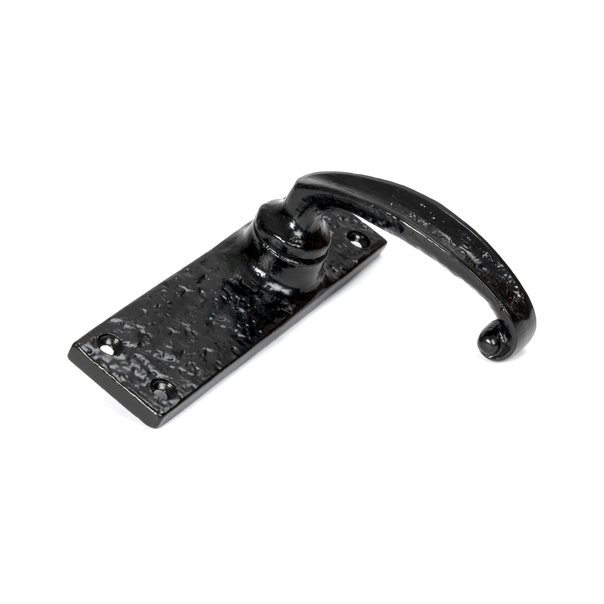 Black Lever Latch Set | From The Anvil - Lever Latch - From The Anvil - Yester Home