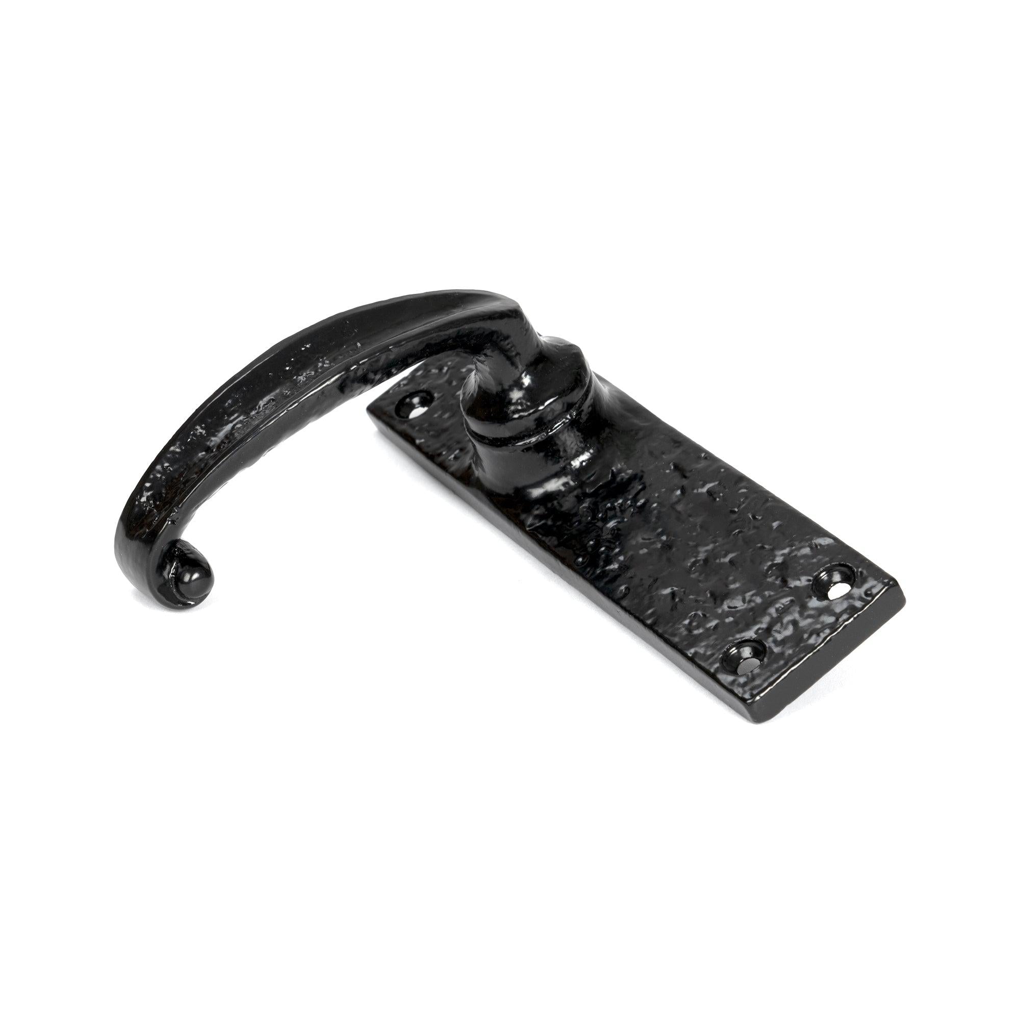 Black Lever Latch Set | From The Anvil - Lever Latch - From The Anvil - Yester Home