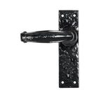 Black Lever Latch Set | From The Anvil - Lever Latch - From The Anvil - Yester Home