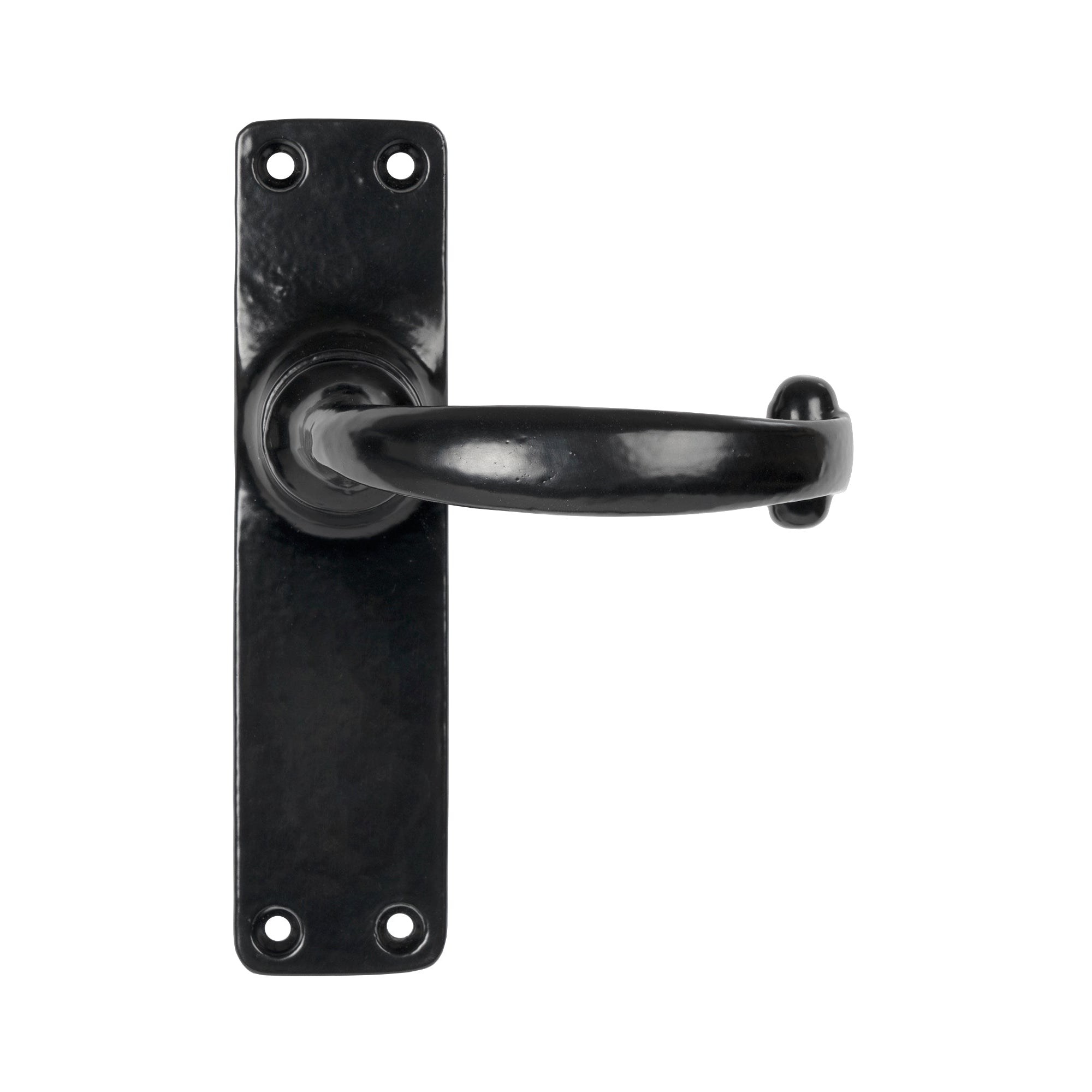 Black Lever Latch Set | From The Anvil-Lever Latch-Yester Home