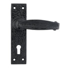 Black Lever Lock Set | From The Anvil - Lever Lock - From The Anvil - Yester Home
