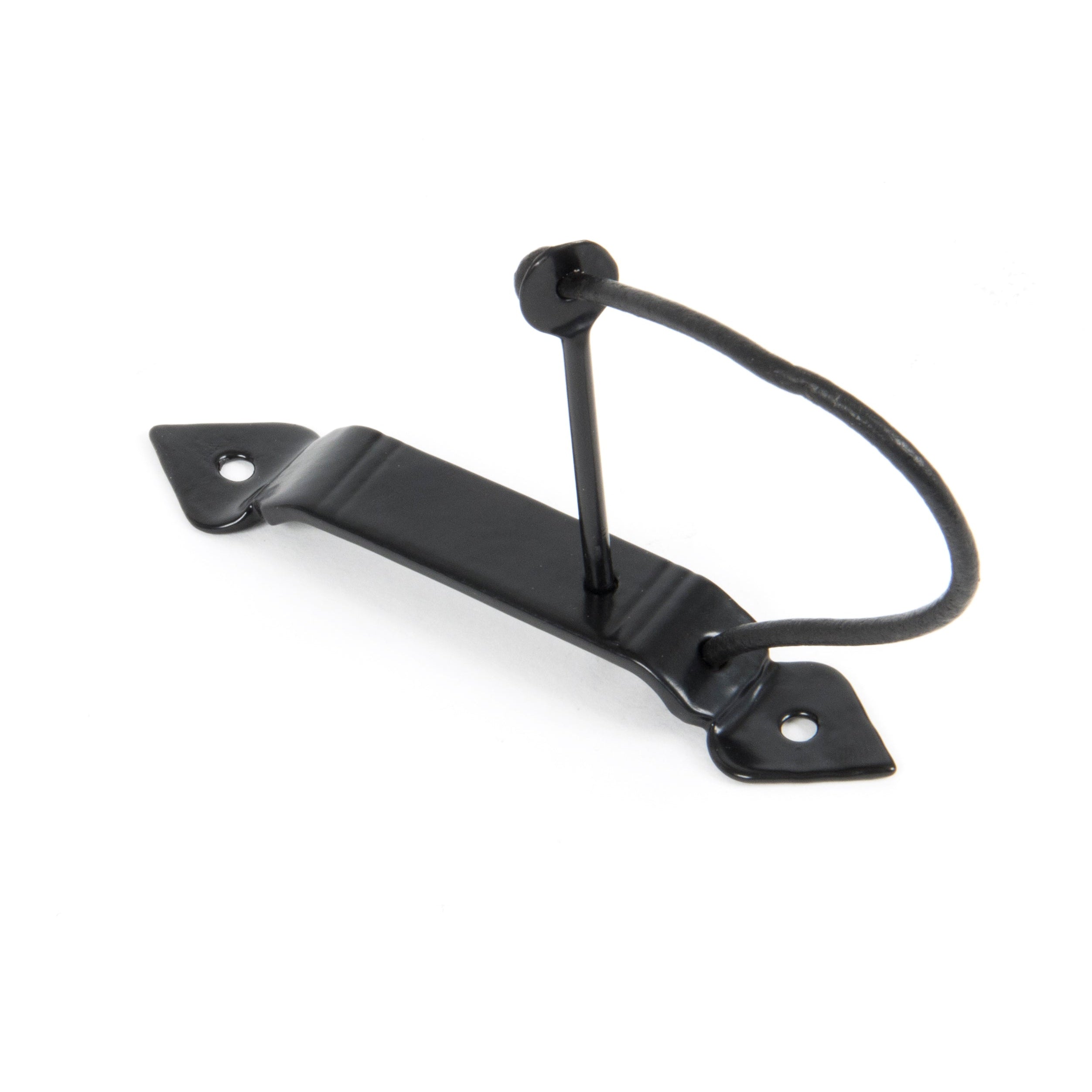 Black Locking Gothic Screw on Staple | From The Anvil-Staple Pins & Plates-Yester Home