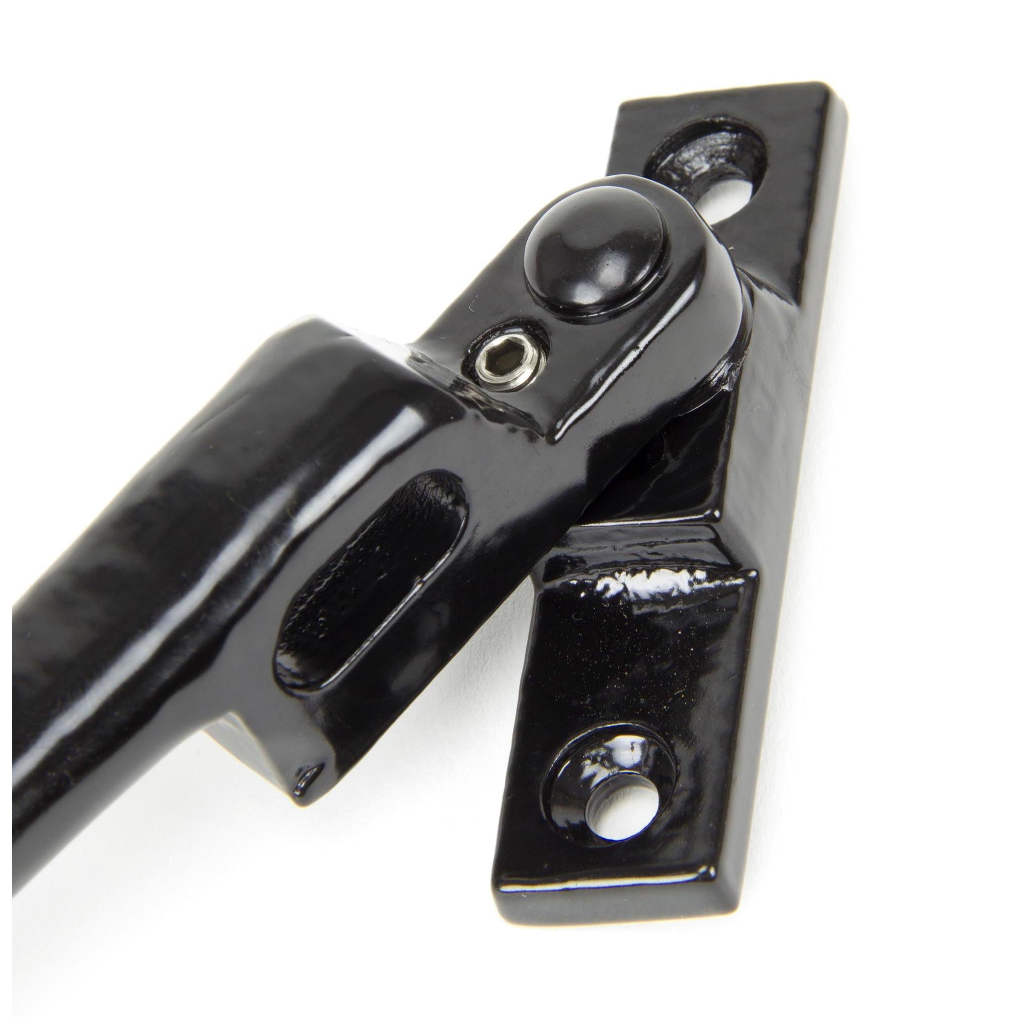 Black Locking Night-Vent Monkeytail Fastener - LH | From The Anvil - Night-Vent Fasteners - From The Anvil - Yester Home