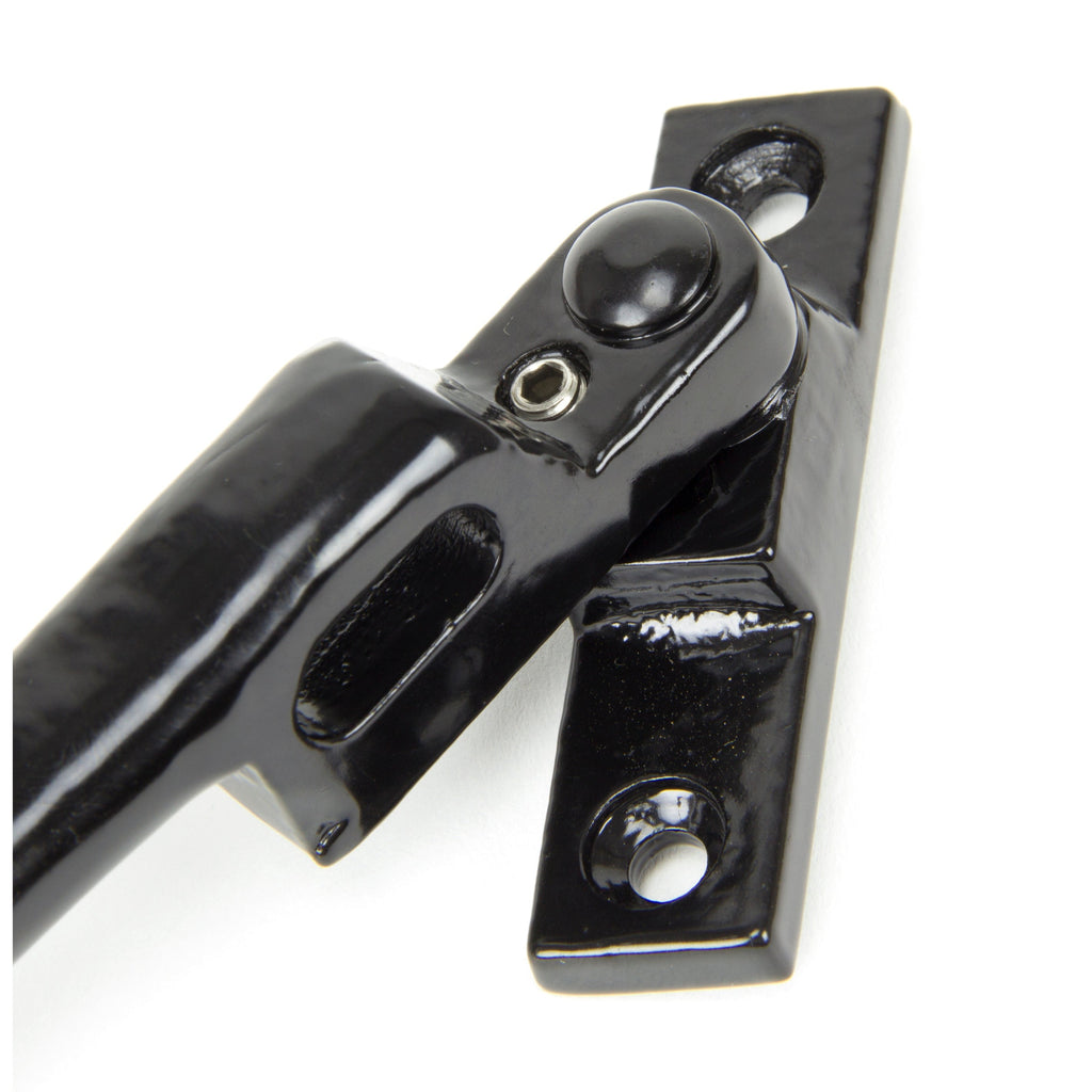 Black Locking Night-Vent Monkeytail Fastener - LH | From The Anvil-Night-Vent Fasteners-Yester Home