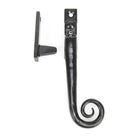 Black Locking Night-Vent Monkeytail Fastener - RH | From The Anvil-Night-Vent Fasteners-Yester Home