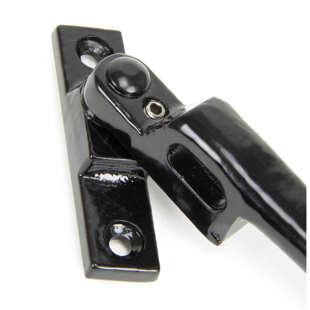 Black Locking Night-Vent Monkeytail Fastener - RH | From The Anvil-Night-Vent Fasteners-Yester Home