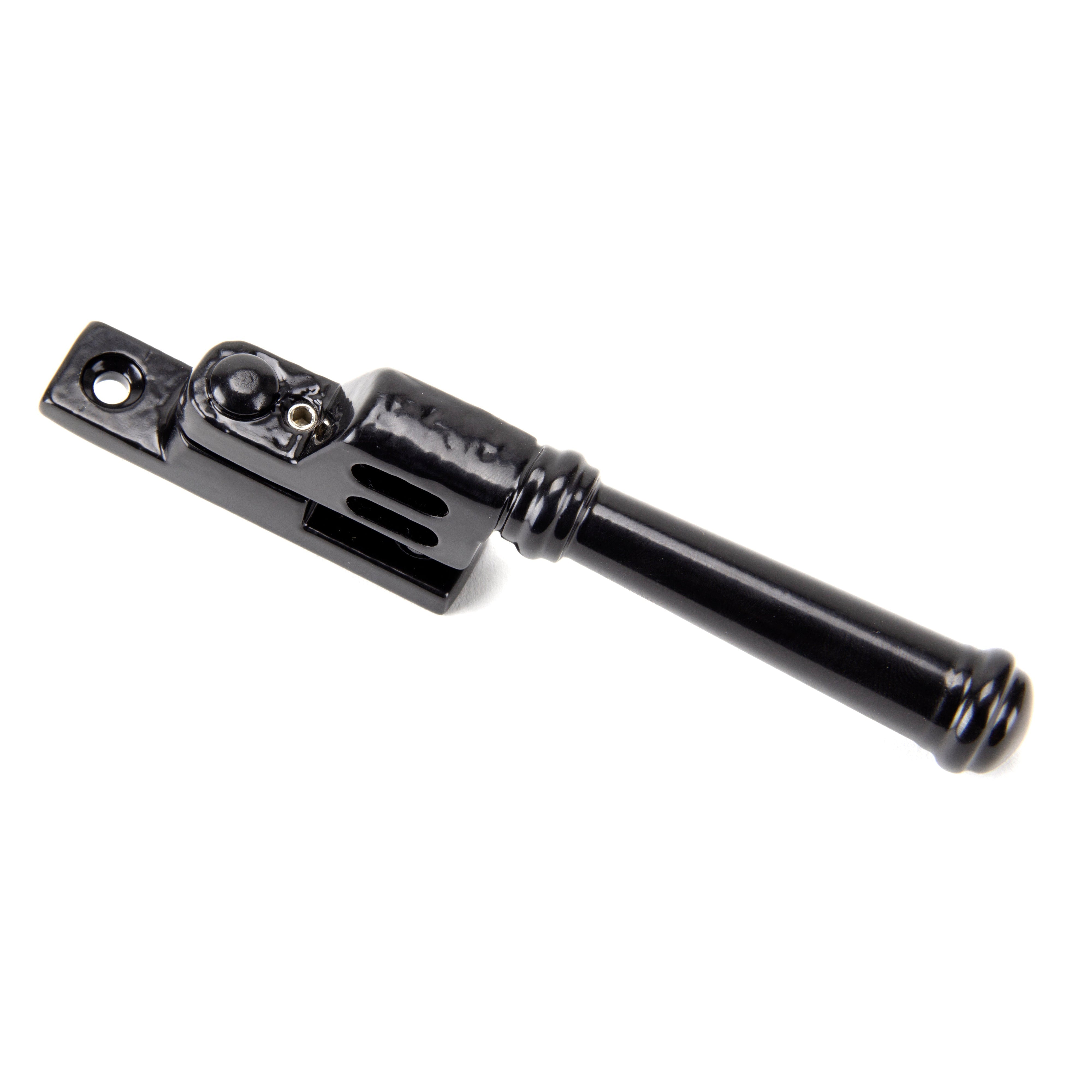 Black Locking Night-Vent Regency Fastener | From The Anvil-Night-Vent Fasteners-Yester Home