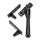 Black Locking Night-Vent Regency Fastener | From The Anvil - Night-Vent Fasteners - From The Anvil - Yester Home