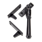 Black Locking Night-Vent Regency Fastener | From The Anvil-Night-Vent Fasteners-Yester Home