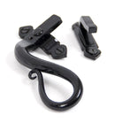 Black Locking Shepherd's Crook Fastener - LH | From The Anvil-Locking Fasteners-Yester Home