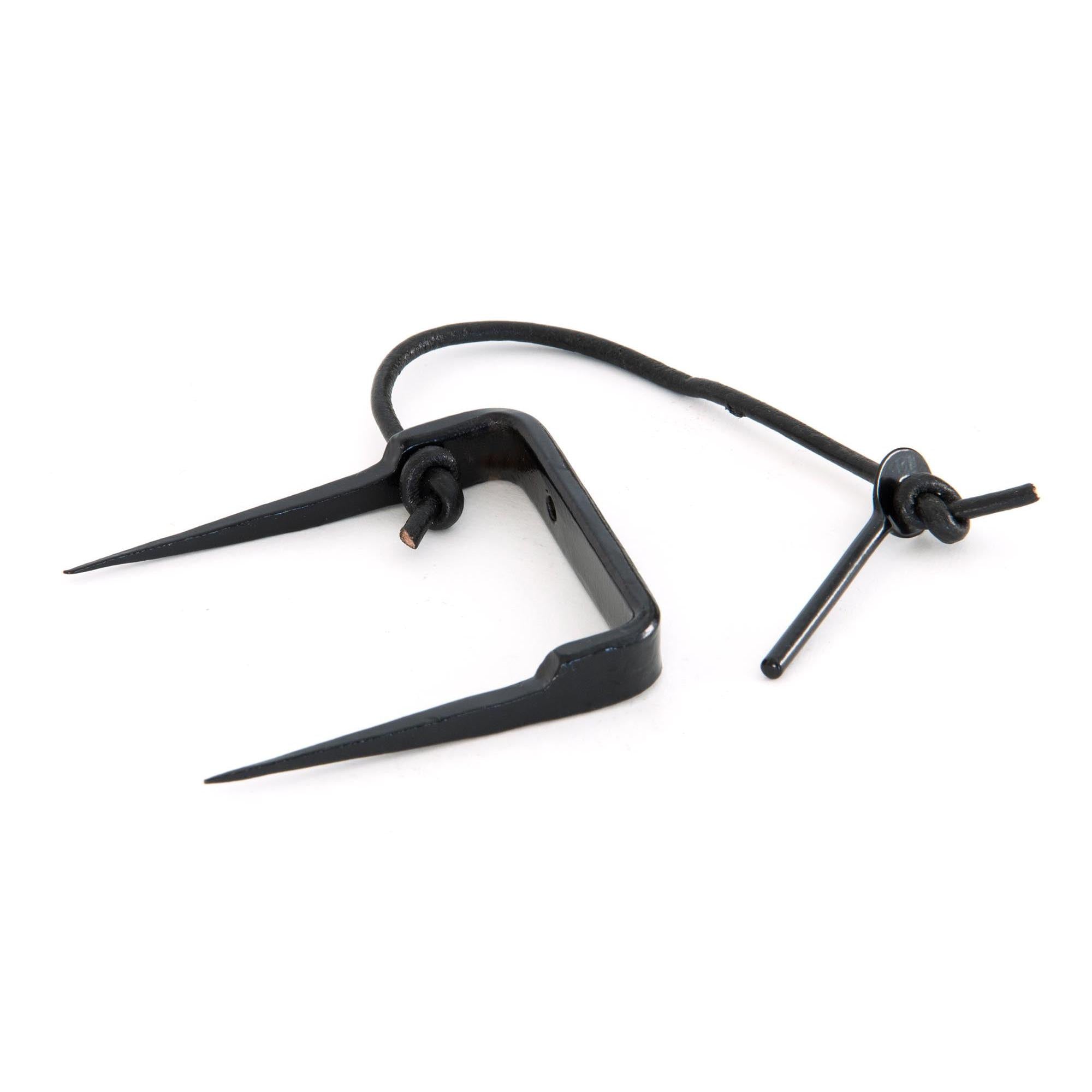 Black Locking Staple Pin | From The Anvil - Staple Pins & Plates - From The Anvil - Yester Home