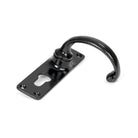 Black MF Lever Euro Lock Set | From The Anvil - Lever Euro - From The Anvil - Yester Home