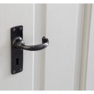 Black MF Lever Lock Set | From The Anvil-Lever Lock-Yester Home