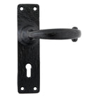 Black MF Lever Lock Set | From The Anvil-Lever Lock-Yester Home