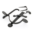 Black Medium Bean Thumblatch - XL | From The Anvil - Thumblatches - From The Anvil - Yester Home
