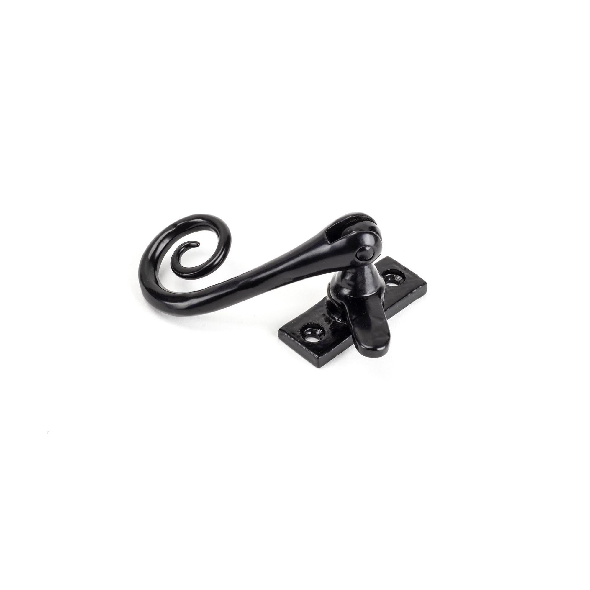 Black Monkeytail Fastener | From The Anvil - Fasteners - From The Anvil - Yester Home