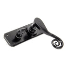 Black Monkeytail Lever Bathroom Set | From The Anvil-Lever Bathroom-Yester Home