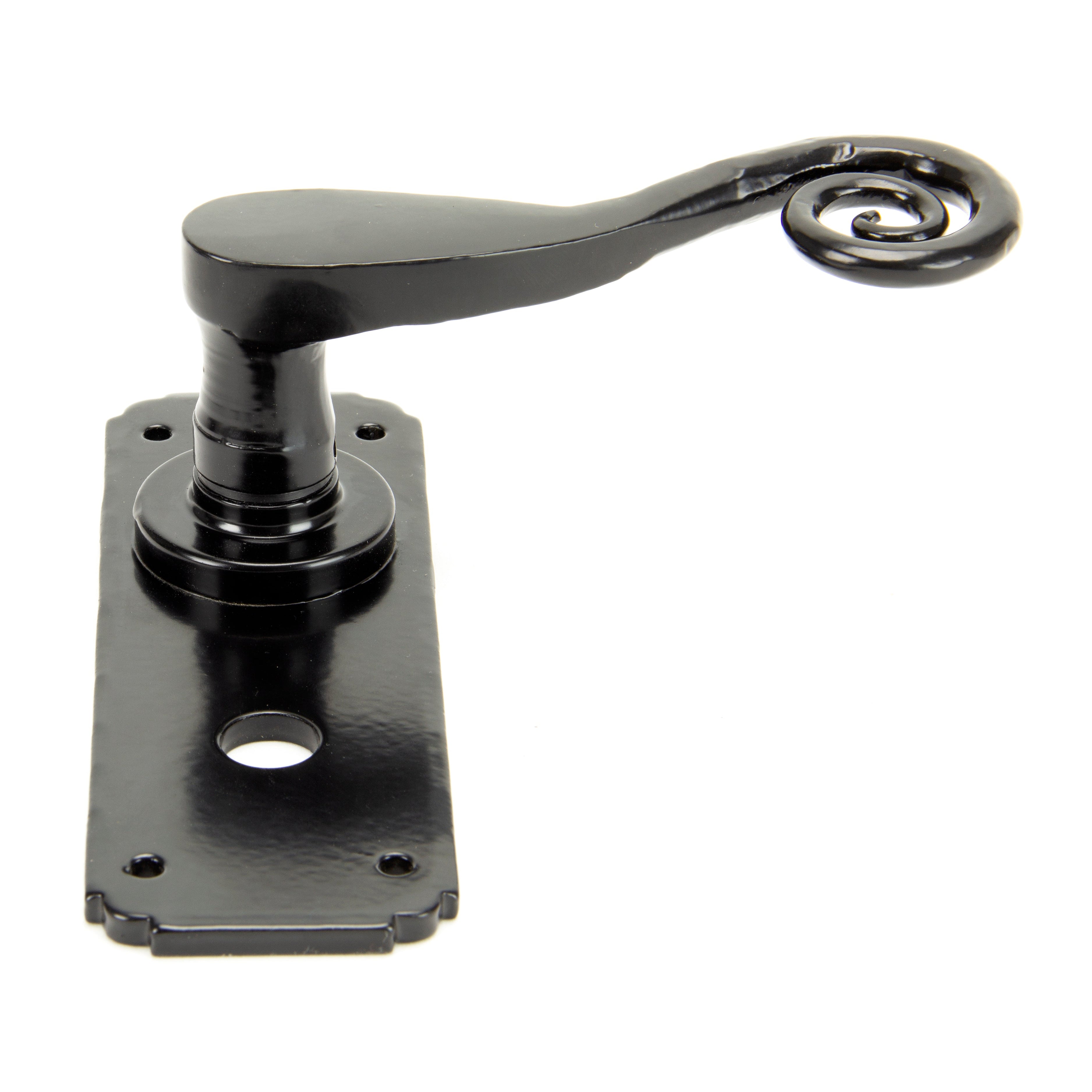 Black Monkeytail Lever Bathroom Set | From The Anvil-Lever Bathroom-Yester Home