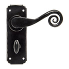 Black Monkeytail Lever Bathroom Set | From The Anvil-Lever Bathroom-Yester Home