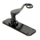 Black Monkeytail Lever Latch Set | From The Anvil - Lever Latch - From The Anvil - Yester Home