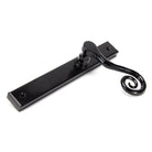 Black Monkeytail Slimline Lever Espag. Latch Set - LH | From The Anvil-Espagnolette-Yester Home