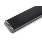 Black Monkeytail Slimline Lever Espag. Latch Set - LH | From The Anvil-Espagnolette-Yester Home