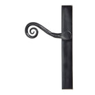 Black Monkeytail Slimline Lever Espag. Latch Set - LH | From The Anvil-Espagnolette-Yester Home