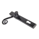 Black Monkeytail Slimline Lever Espag. Lock Set - LH | From The Anvil - Espagnolette - From The Anvil - Yester Home