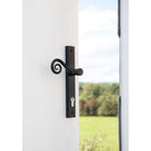 Black Monkeytail Slimline Lever Espag. Lock Set - LH | From The Anvil-Espagnolette-Yester Home