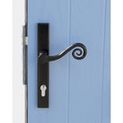 Black Monkeytail Slimline Lever Espag. Lock Set - RH | From The Anvil-Espagnolette-Yester Home