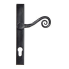 Black Monkeytail Slimline Lever Espag. Lock Set - RH | From The Anvil - Espagnolette - From The Anvil - Yester Home
