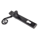 Black Monkeytail Slimline Lever Espag. Lock Set - RH | From The Anvil - Espagnolette - From The Anvil - Yester Home