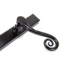 Black Monkeytail Slimline Lever Espag. Lock Set - RH | From The Anvil-Espagnolette-Yester Home