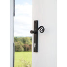 Black Monkeytail Slimline Lever Espag. Lock Set - RH | From The Anvil-Espagnolette-Yester Home