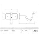 Black Mounting Bracket (pair) | From The Anvil - Brackets - From The Anvil - Yester Home