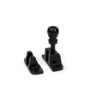 Black Mushroom Brighton Fastener (Radiused) - Brighton Fasteners - From The Anvil - Yester Home