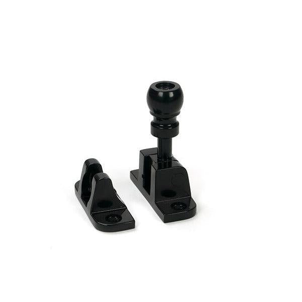 Black Mushroom Brighton Fastener (Radiused) - Brighton Fasteners - From The Anvil - Yester Home
