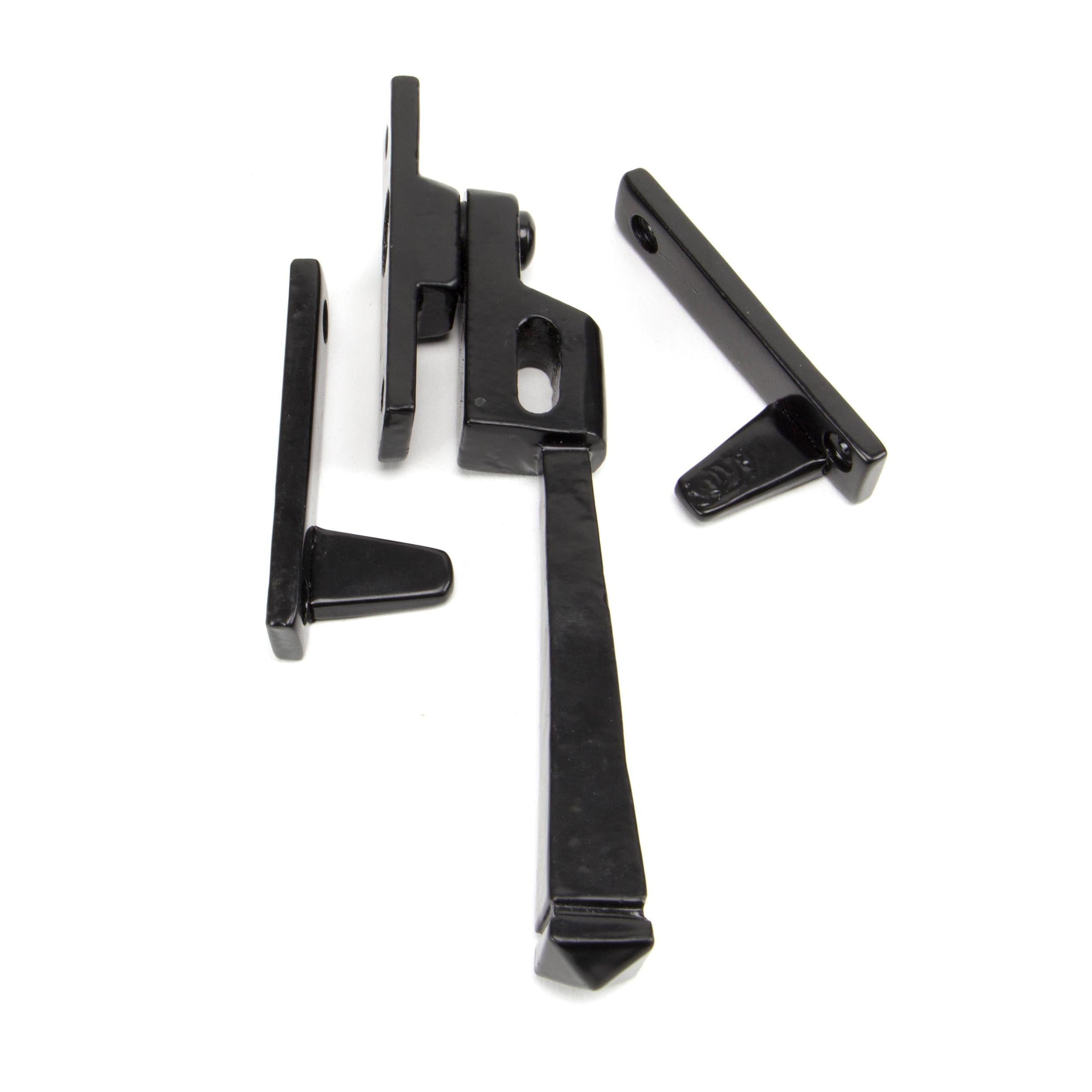 Black Night-Vent Locking Avon Fastener | From The Anvil - Night-Vent Fasteners - From The Anvil - Yester Home