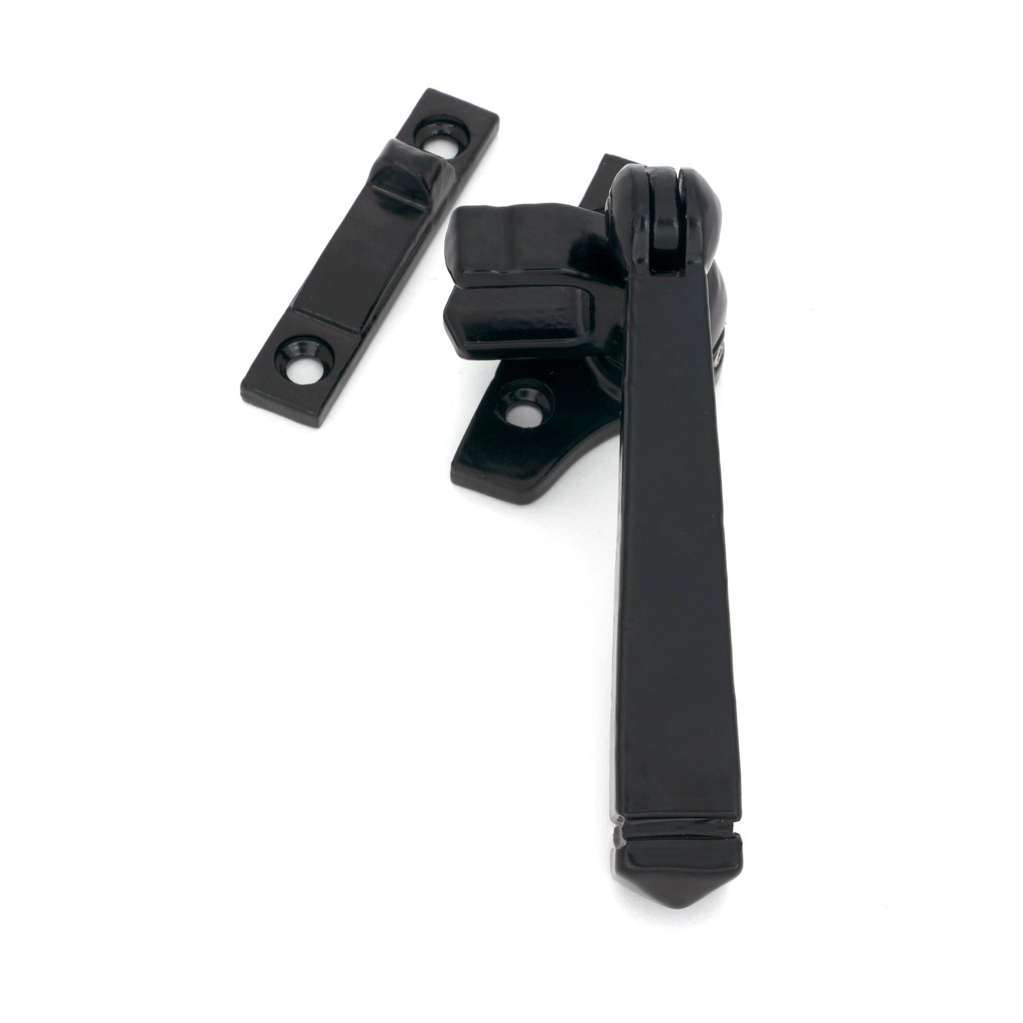 Black Night-Vent Locking Avon Fastener (Steel Window) - Night-Vent Fasteners - From The Anvil - Yester Home